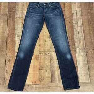 NWOT Citizens of Humanity Ava Low Waist Straight Leg